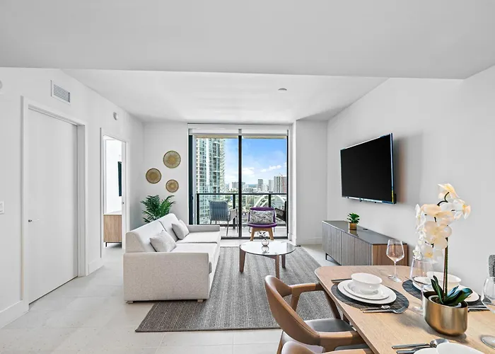New Luxury 26Th Floor Apartment In The Heart Of Miami